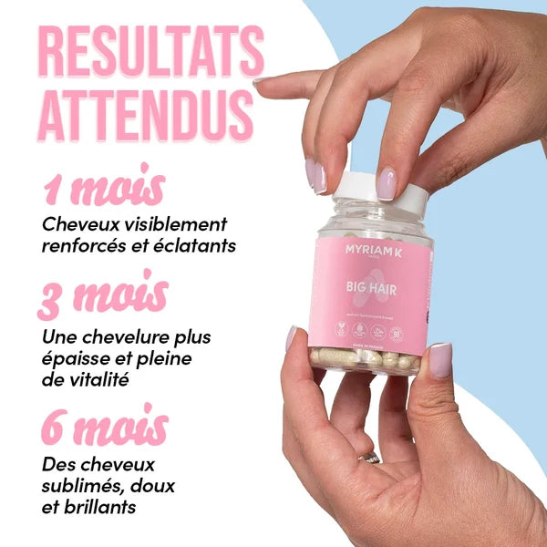 Big Hair Gélules - Booster Pousse Cheveux 30j